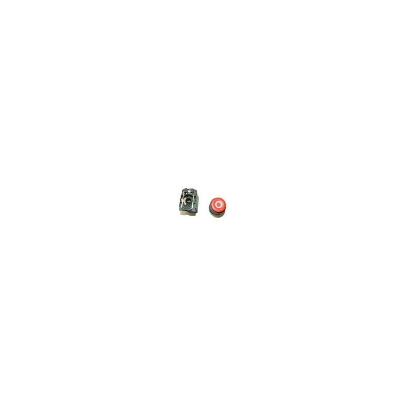 Pulsador paro rojo 230v cortadora mat braher