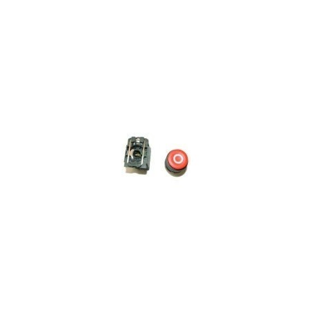 Pulsador paro rojo 230v cortadora mat braher