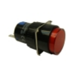 Pulsador rojo paro picadora 5a 250v lucca