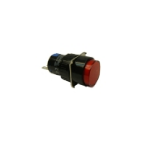 Pulsador rojo paro picadora 5a 250v lucca