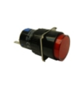 Pulsador rojo paro picadora 5a 250v lucca