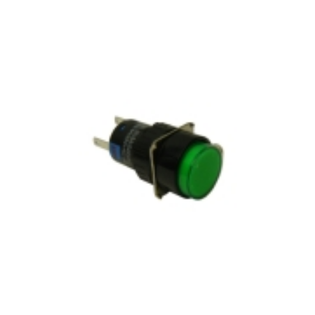 Pulsador verde encendido picadora 5a 250v lucca