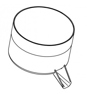Recogedor zumo negro exprimidor nº71 santos