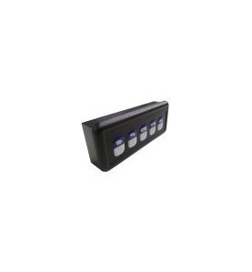 Botonera electrÓnica azul megacrem