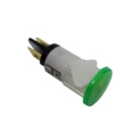 Piloto verde 12mm  230v f148/64  fagor