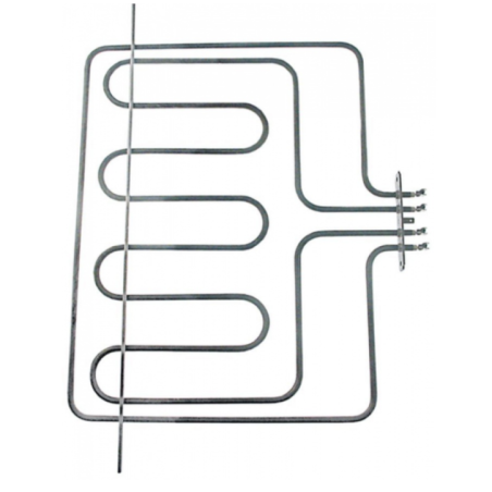 Resistencia 2800W 230V espirales 2 L 323mm An 393mm L1 30mm L2 293mm B1 166mm B2 61mm horeca