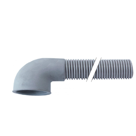 Manguera desagüe boca ancha Ø52mm fagor