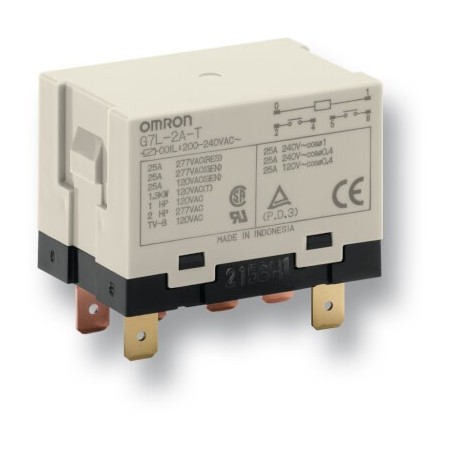 Rele de potencia 240v 25a sv/sp/sl sammic