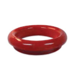 Aro desbarasar goma redonda Ø230x16mm rojo