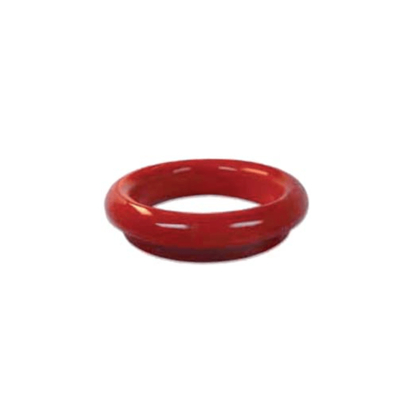 Aro desbarasar goma redonda Ø230x16mm rojo