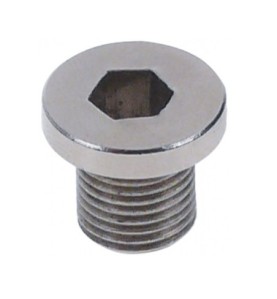 Tornillo soporte eje plástico Ø10x10mm jemi