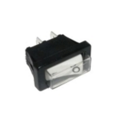 Interruptor blanco opaco 30x11mm unipolar