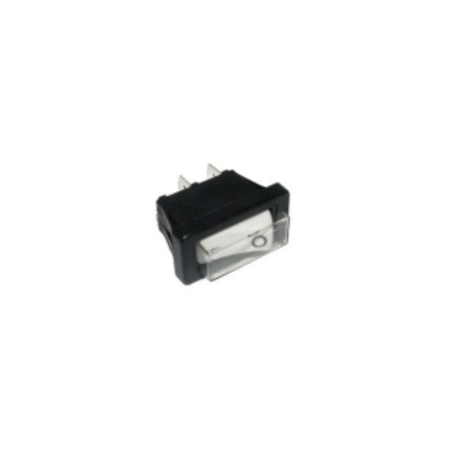 Interruptor blanco opaco 30x11mm unipolar