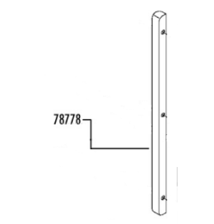 Guia izquierda puerta ad-15/ad-15d fagor