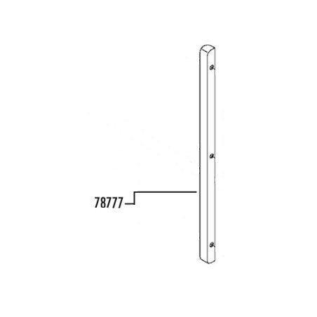 Guia derecha puerta ad-15/ad-15d fagor