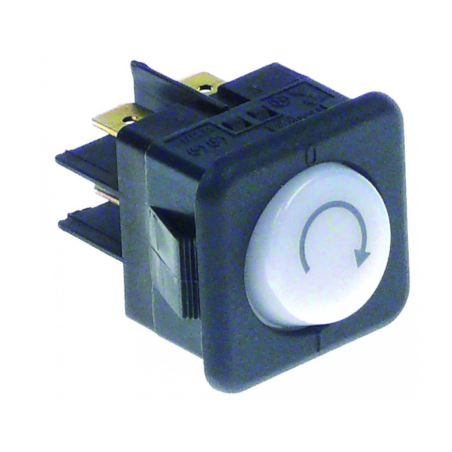 Pulsador 25x25mm ciclo lavado 230v 16a jemi