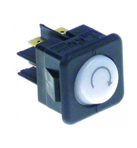 Pulsador 25x25mm ciclo lavado 230v 16a jemi