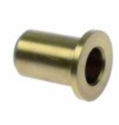 Casquillo para bisagra de puerta batiente  latón ue 1 pzs horeca