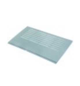 Parte lateral blanco an 316mm p 13,5mm h 190mm plástico  horeca