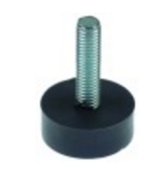 Pie de aparato rosca m8 rosca l 31mm h 12mm horeca
