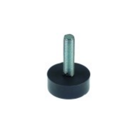 Pie de aparato rosca m8 rosca l 31mm h 12mm horeca
