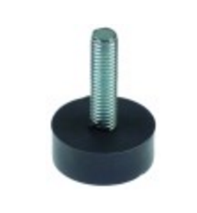 Pie de aparato rosca m8 rosca l 31mm h 12mm horeca