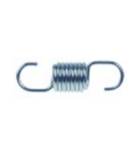Muelle de tracción ø 7,3mm longitud total 25,5mm
