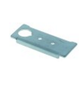 Placa de asiento  para bisagra de puerta batiente horeca