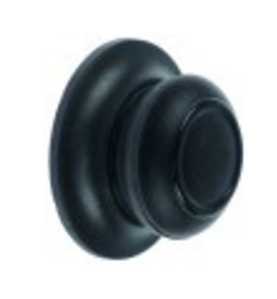 Pomo seta asidero ø 50mm ø 70mm l 36mm plástico negro horeca