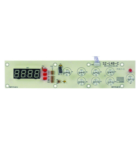 Placa de teclado aparato de inducción gic3035 l 247mm an 53mm horeca