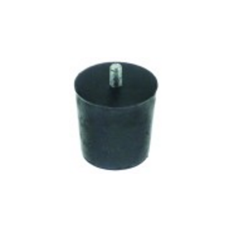 Pie de aparato rosca m5 rosca l 9mm h 34mm ø 33mm ue 1 pzs horeca