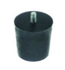 Pie de aparato rosca m5 rosca l 9mm h 34mm ø 33mm ue 1 pzs horeca