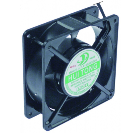 ventilador axial L 119mm a. 119 mm H 38 mm 230 VCA horeca