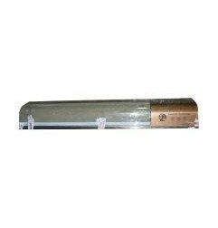 Cristal vitrina calienta tapas 6 bandejas curvo  gayc l 1175mm