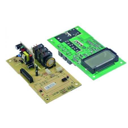 Placa de display microondas gmw1025 horeca-select l 160mm an 85mm