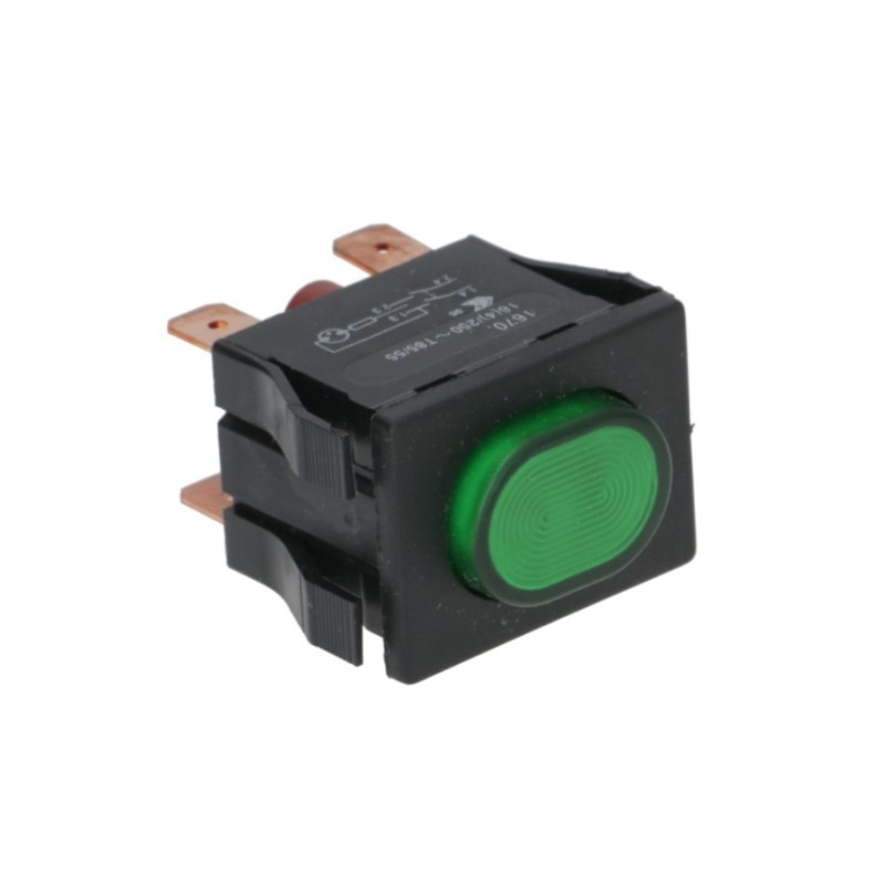 Interruptor verde 30x22mm 230v gs-83/gs-83m  jemi