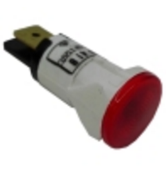 Piloto rojo 12mm 230v mairali (2 unidades)