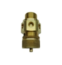 Valvula seguridad caldera 3/8" macho