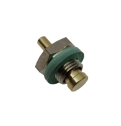 Válvula vacío 1/4" macho acero inoxidable