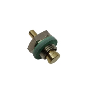Válvula vacío 1/4" macho acero inoxidable