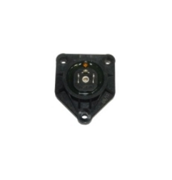 Tapa volutron 3 conexiones negro plastico