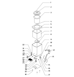 Resistencia termo leche tl-11/tm-10 sammic