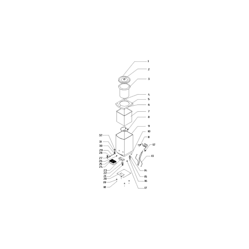 Resistencia termo leche tl-11/tm-10 sammic