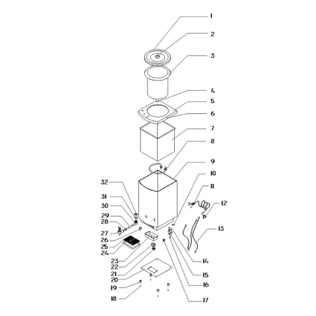 Resistencia termo leche tl-11/tm-10
