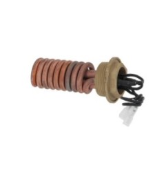 Resistencia 1200W 230V espirales 1 rosca 1¼" L 88mm ø 38mm tubo ø 6,5mm EXPOBAR