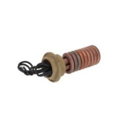 Resistencia 1200W 230V espirales 1 rosca 1¼" L 88mm ø 38mm tubo ø 6,5mm EXPOBAR