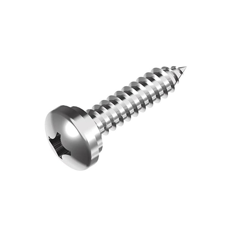 Tornillo 3.5x16mm din-7981 inox Aclarado (cantidad/embalaje: 10)