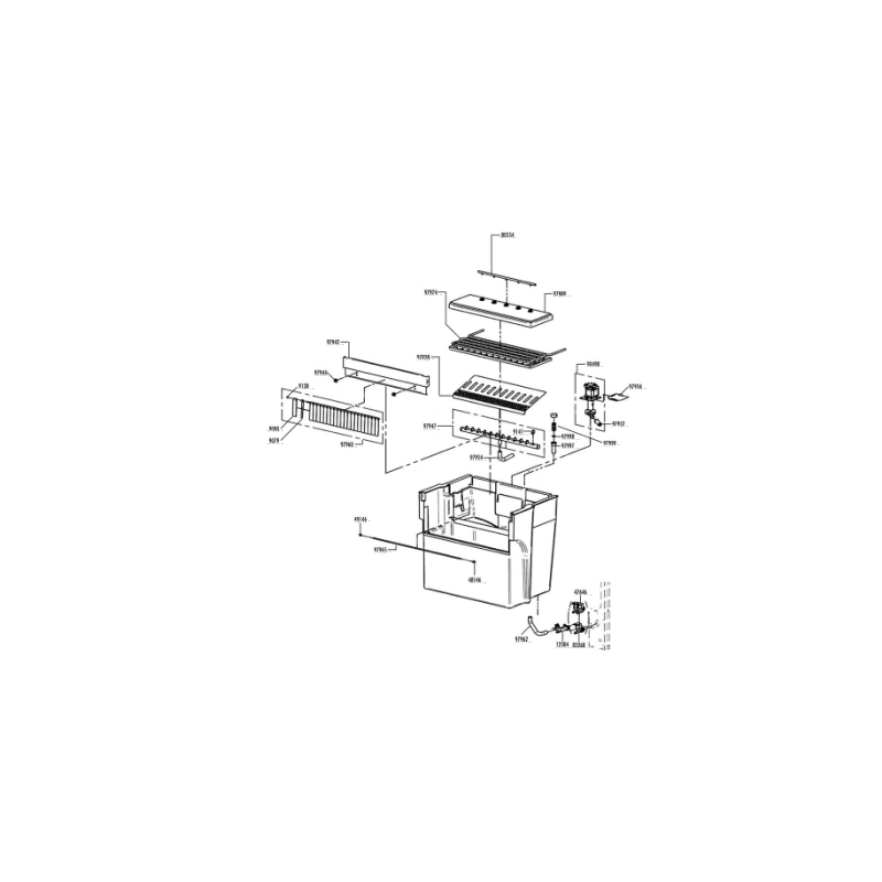 Evaporador 30g gala ng110 fabricador itv