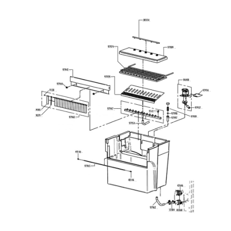 Evaporador 30g gala ng110 fabricador itv
