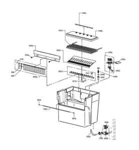 Evaporador 30g gala ng35/ng45 fabricador itv